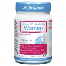 Life space Urogen Probiotic for Women 60 Capsules 女性益生菌胶囊60粒