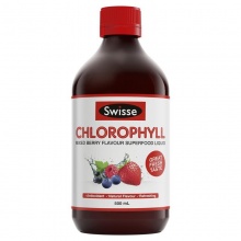 SW叶绿素液梅子口味 Swisse Chlorophyll 500ml
