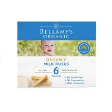 Bellamy s Organic Milk Rusks 100g  磨牙棒 6+